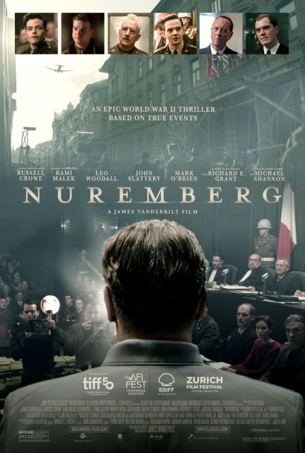 Nuremberg - Photos et affiches. 3 Affiche Poster de Nuremberg avec Rami Malek et Russell Crowe 2025