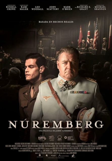 Nuremberg - Photos et affiches. 4 Affiche Poster de Nuremberg avec Rami Malek et Russell Crowe 2025