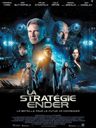 Affiche Poster de La stratégie Ender Game avec Asa Butterfield et Harrison Ford 2013