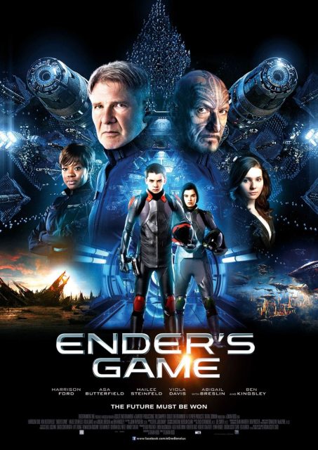 La stratégie Ender - Photos et affiches. 2 Affiche Poster de La stratégie Ender Game avec Asa Butterfield et Harrison Ford 2013