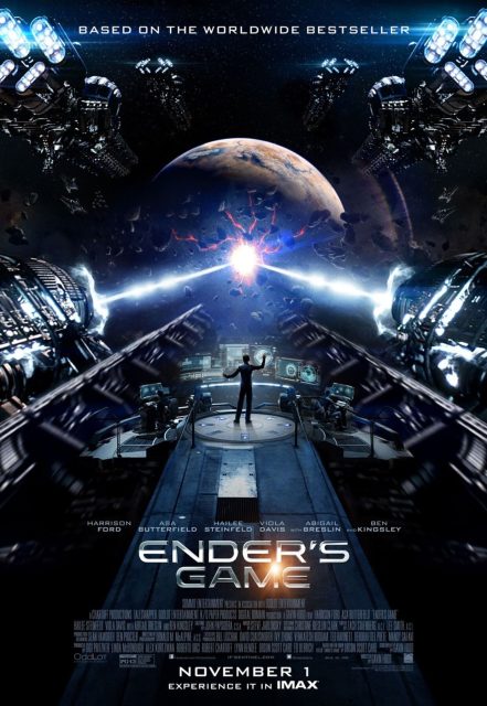 La stratégie Ender - Photos et affiches. 6 Affiche Poster de La stratégie Ender Game avec Asa Butterfield et Harrison Ford 2013