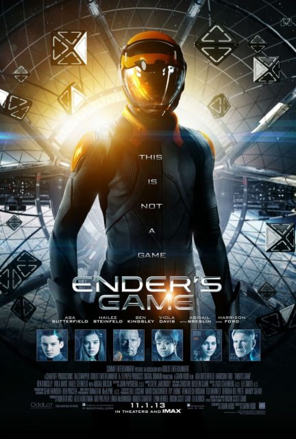 La stratégie Ender - Photos et affiches. 7 Affiche Poster de La stratégie Ender Game avec Asa Butterfield et Harrison Ford 2013