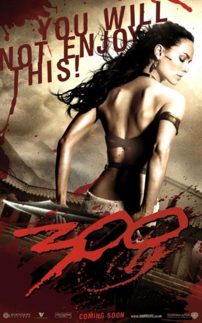 300. 14 Affiche Poster de 300 avec Gerard Butler 2007