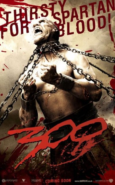 300. 15 Affiche Poster de 300 avec Gerard Butler 2007