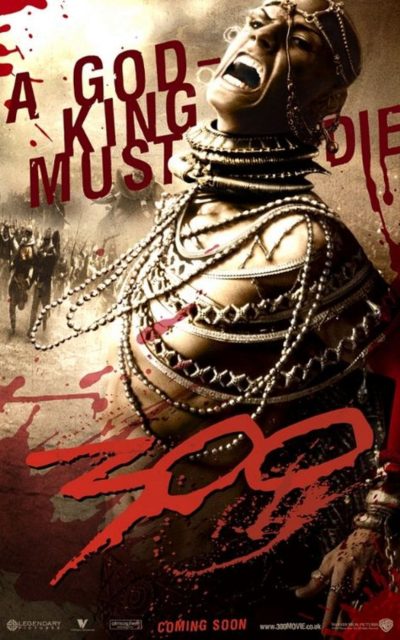 300. 16 Affiche Poster de 300 avec Gerard Butler 2007
