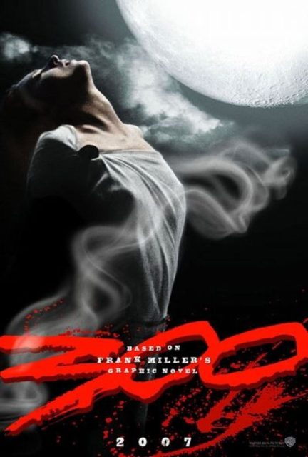 300. 21 Affiche Poster de 300 avec Gerard Butler 2007