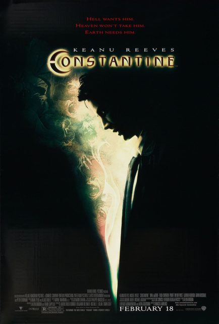 Constantine - Photos et affiches. 2 Affiche Poster de Constantine avec Keanu Reeves et Rachel Weisz 2005