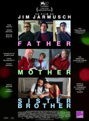 Affiche Poster de Father Mother Sister Brother avec Adam Driver Cate Blanchett et Charlotte Rampling 2026