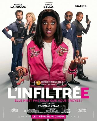 Affiche Poster de L'infiltrée avec Ahmed Sylla et Michèle Laroque 2026