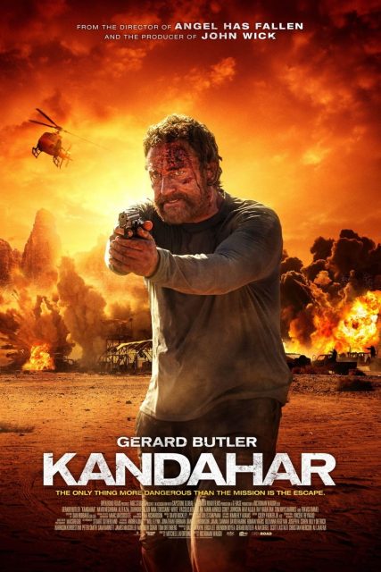 Kandahar - Photos et affiches. 2 Affiche Poster de Kandahar avec Gerard Butler 2023