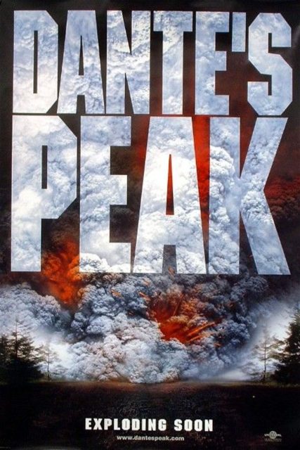 Le Pic de Dante - Photos et affiches. 3 Affiche Poster de Le Pic de Dante Peak avec Pierce Brosnan et Linda Hamilton 1997