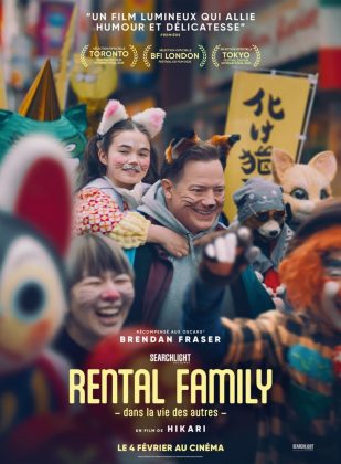 Affiche Poster de Rental family avec Brendan Fraser et Takehiro Hira 2025