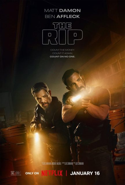 The Rip. 14 Affiche Poster de The Rip avec Matt Damon et Ben Affleck 2026