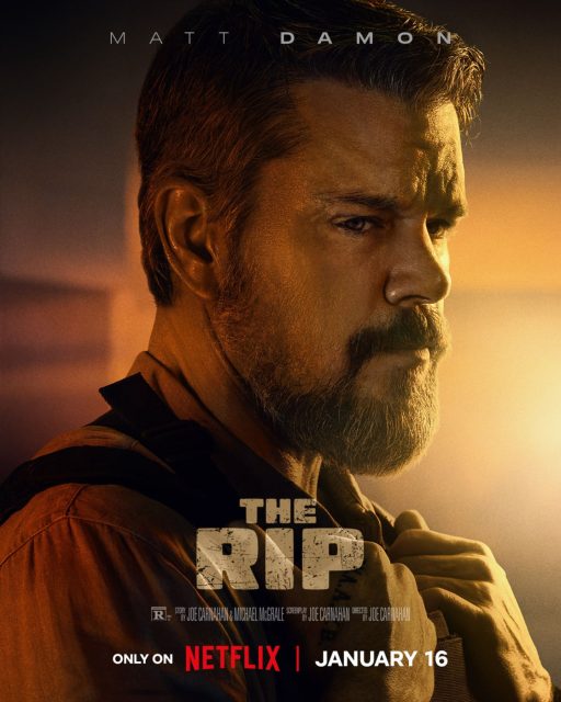 The Rip. 15 Affiche Poster de The Rip avec Matt Damon et Ben Affleck 2026