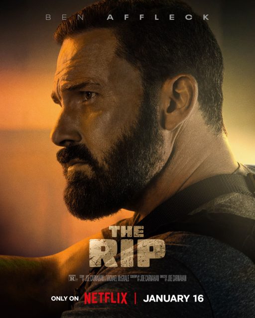 The Rip. 16 Affiche Poster de The Rip avec Matt Damon et Ben Affleck 2026