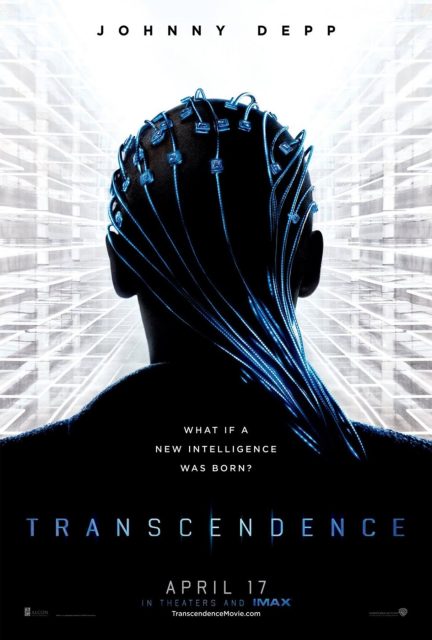 Transcendance - Photos et affiches. 4 Affiche Poster de Transcendance avec Johnny Depp et Rebecca Hall 2014