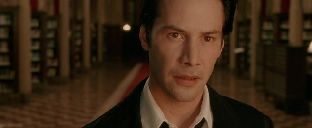 Constantine - Photos et affiches. 8 Keanu Reeves et Rachel Weisz dans Constantine 2005