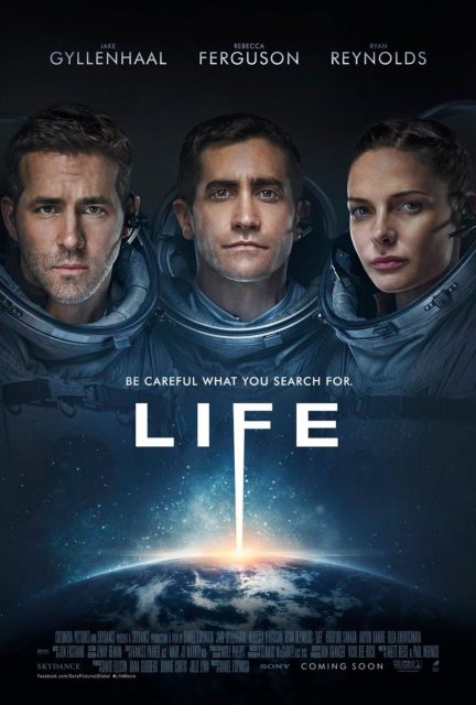 Life : origine inconnue. 15 Affiche Poster de Life origine inconnue avec Jake Gyllenhaal Rebecca Ferguson et Ryan Reynolds 2017