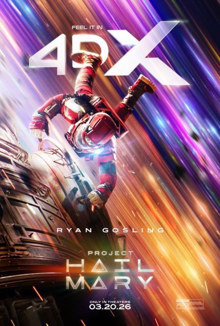 Projet Dernière Chance - Photos et affiches. 10 Affiche Poster de Projet Dernière Chance Project Hail Mary avec Ryan Gosling 2026