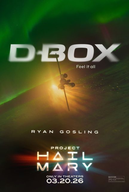 Projet Dernière Chance - Photos et affiches. 12 Affiche Poster de Projet Dernière Chance Project Hail Mary avec Ryan Gosling 2026