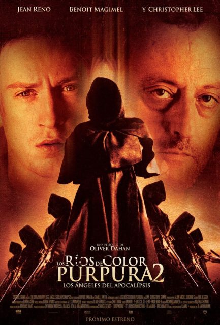 Les Rivières pourpres 2 : Les Anges de l'Apocalypse - Photos et affiches. 3 Affiche Poster de Les Rivières pourpres 2 : Les Anges de l'Apocalypse avec Jean Reno et Benoît Magimel 2004