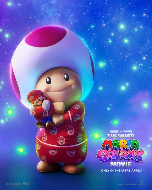 Super Mario Galaxy, le film - Photos et affiches. 17 Affiche Poster de Super Mario Galaxy le film Movie 2026