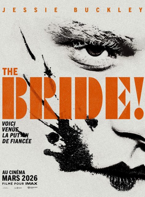 The Bride ! 14 Affiche Poster de The Bride avec Jessie Buckley et Christian Bale 2026