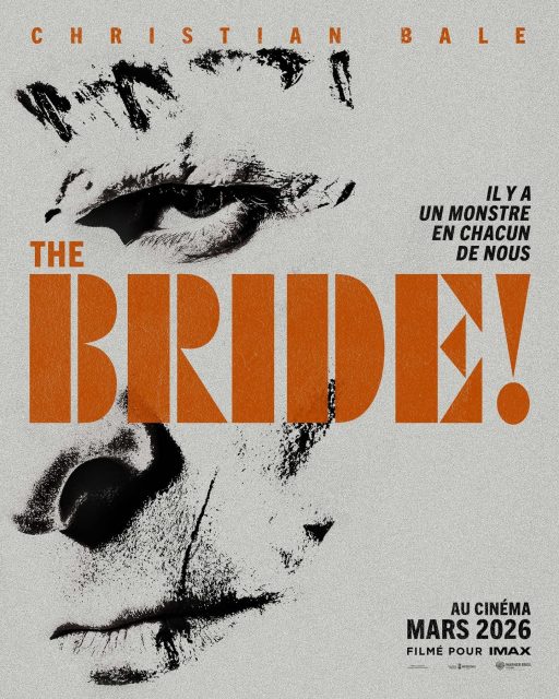 The Bride ! 15 Affiche Poster de The Bride avec Jessie Buckley et Christian Bale 2026