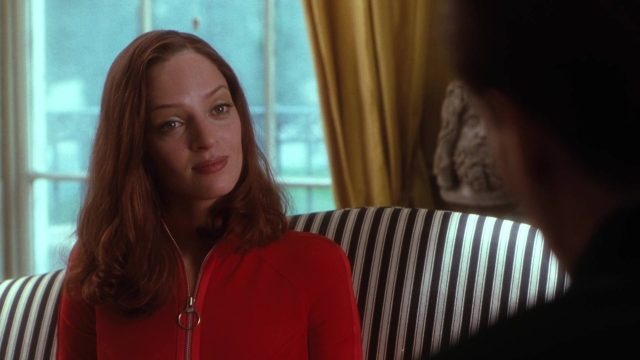 Chapeau melon et bottes de cuir - Photos et affiches. 10 Ralph Fiennes et Uma Thurman dans Chapeau melon et bottes de cuir The Avengers 1998