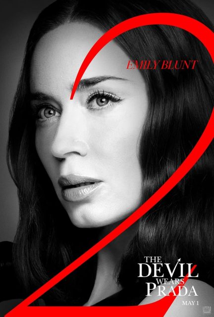 Le diable s'habille en Prada 2 - Photos et affiches. 7 Affiche Poster de Le diable s'habille en Prada 2 Devil Wears avec Meryl Streep Anne Hathaway et Emily Blunt 2026
