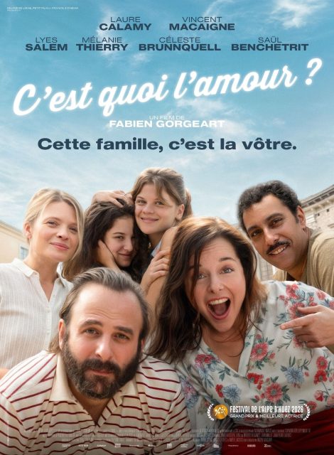 C’est quoi l’amour ? - Streaming. 1 Affiche Poster de C’est quoi l’amour ? avec Laure Calamy et Vincent Macaigne 2026
