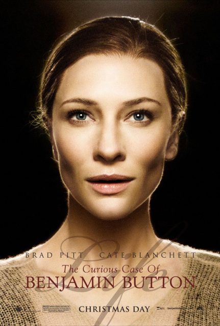 L'étrange histoire de Benjamin Button - Photos et affiches. 4 Affiche Poster de L'étrange histoire de Benjamin Button Curious Case avec Brad Pitt et Cate Blanchett 2008