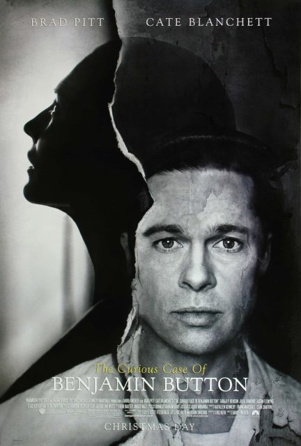 L'étrange histoire de Benjamin Button - Photos et affiches. 5 Affiche Poster de L'étrange histoire de Benjamin Button Curious Case avec Brad Pitt et Cate Blanchett 2008