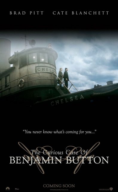 L'étrange histoire de Benjamin Button - Photos et affiches. 7 Affiche Poster de L'étrange histoire de Benjamin Button Curious Case avec Brad Pitt et Cate Blanchett 2008