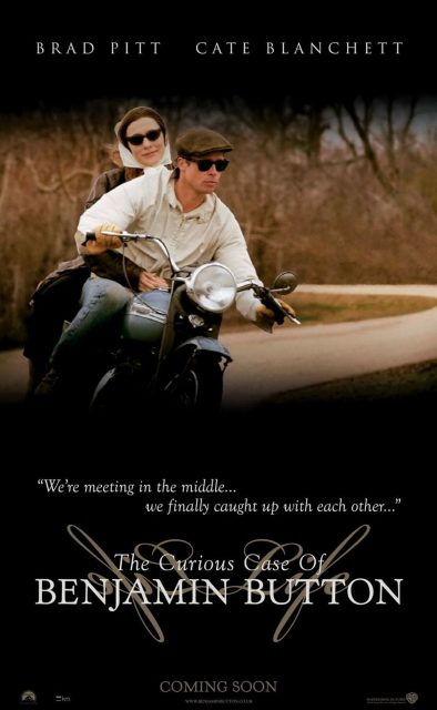 L'étrange histoire de Benjamin Button - Photos et affiches. 12 Affiche Poster de L'étrange histoire de Benjamin Button Curious Case avec Brad Pitt et Cate Blanchett 2008