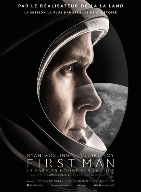 Affiche Poster de First man : le premier Homme sur la Lune avec Ryan Gosling 2018