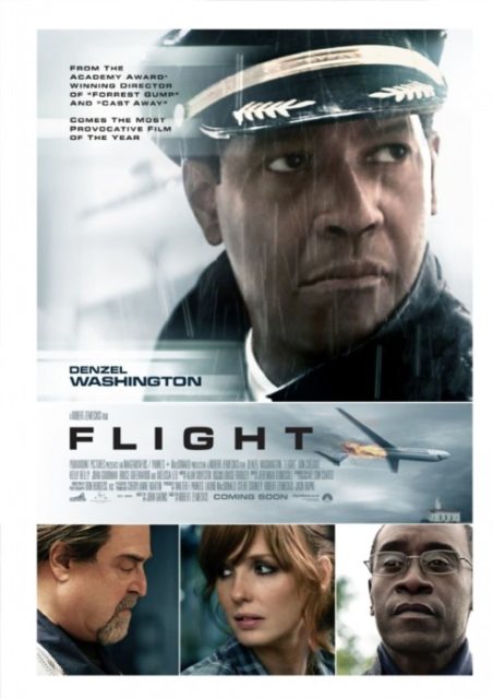Flight - Photos et affiches. 2 Affiche Poster de Flight avec Denzel Washington et Don Cheadle 2012