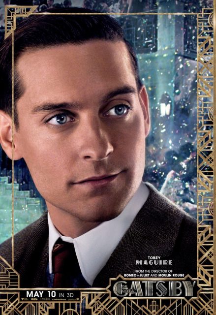 Gatsby le Magnifique - Photos et affiches. 10 Affiche Poster de Gatsby le Magnifique Great avec Leonardo DiCaprio Tobey Maguire et Carey Mulligan 2013