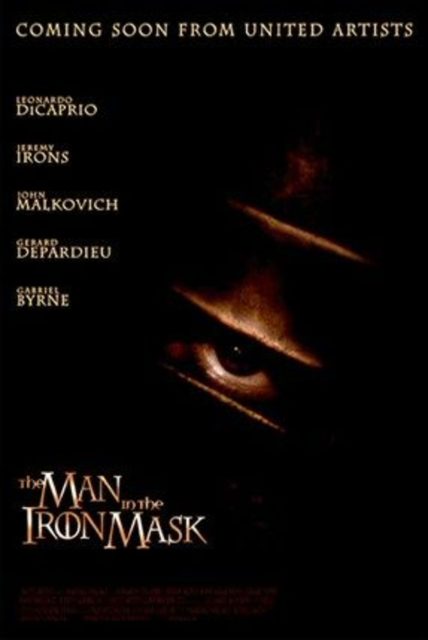 L'homme au masque de fer - Photos et affiches. 3 Affiche Poster de L'homme au masque de fer The Man in the Iron Mask avec Leonardo DiCaprio et Jeremy Irons 1998