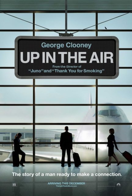 In the air - Photos et affiches. 3 Affiche Poster de Up in the air avec George Clooney Anna Kendrick et Vera Farmiga 2009
