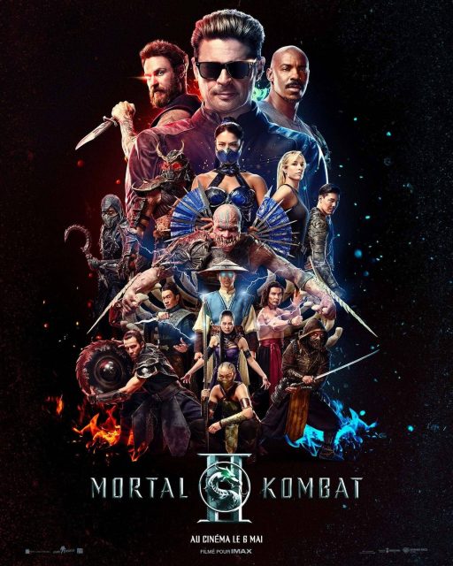 Mortal Kombat II. 1 Affiche Poster de Mortal Kombat II avec Lewis Tan et Karl Urban 2026