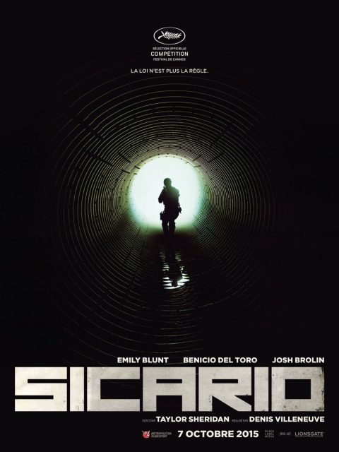Sicario - Photos et affiches. 2 Affiche Poster de Sicario avec Emily Blunt et Benicio del Toro 2015
