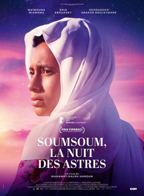 Soumsoum, la nuit des astres - Streaming. 1 Affiche Poster de Soumsoum la nuit des astres avec Achouackh Abakar Souleymane et Ériq Ebouaney 2026