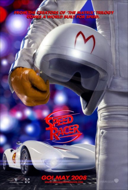 Speed Racer - Photos et affiches. 3 Affiche Poster de Speed Racer avec Emile Hirsch et John Goodman 2008