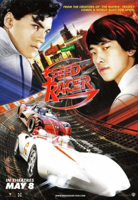 Speed Racer - Photos et affiches. 4 Affiche Poster de Speed Racer avec Emile Hirsch et John Goodman 2008