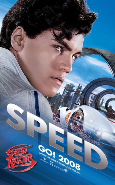 Speed Racer - Photos et affiches. 5 Affiche Poster de Speed Racer avec Emile Hirsch et John Goodman 2008