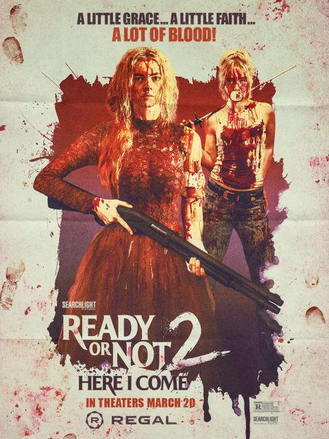 Wedding Nightmare : deuxième partie - Photos et affiches. 3 Affiche Poster de Wedding Nightmare : deuxième partie Ready or Not 2: Here I Come avec Samara Weaving et Kathryn Newton 2026