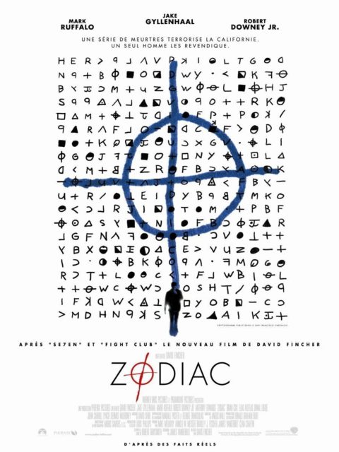 Zodiac - Photos et affiches. 1 Affiche Poster de Zodiac avec Jake Gyllenhaal Mark Ruffalo et Robert Downey Jr. 2007