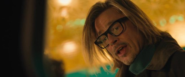 Bullet Train - Photos et affiches. 33 Brad Pitt Joey King et Aaron Taylor-Johnson dans Bullet Train 2022