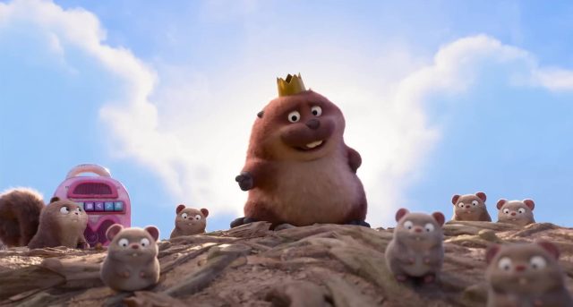 Roi George - Personnage - Jumpers. 1 George Personnage Character Jumpers Hoppers Pixar